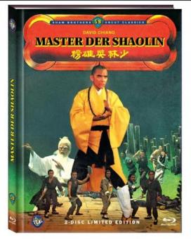 Master der Shaolin (Limited Mediabook, Blu-ray+DVD, Cover A) (1979) [FSK 18] [Blu-ray] 