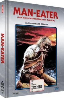 Man-Eater - Der Menschenfresser ist zurück (Limited Mediabook, Blu-ray+DVD, Cover F) (2022) [FSK 18] [Blu-ray] 