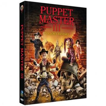 Puppet Master 3 - Tolouns Revenge (Limited Mediabook, 4K Ultra HD+Blu-ray, Cover A) (1991) [4K Ultra HD] 