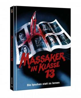 Massaker in Klasse 13 (Limited Uncut Mediabook, Cover B) (1976) [FSK 18] [Blu-ray] 