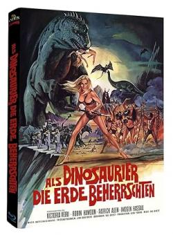 Als Dinosaurier die Erde beherrschten (Limited Mediabook, Cover B) (1970) [Blu-ray] 