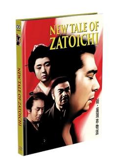 New Tale of Zatoichi (Limited Mediabook, Blu-ray+DVD, Cover A) (1963) [Blu-ray] 