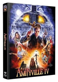 Amityville Horror IV: Das unsagbar Böse (Limited Wattiertes Mediabook, Blu-ray+2 DVDs, Cover W) (1989) [FSK 18] [Blu-ray] [Gebraucht - Zustand (Sehr Gut)] 