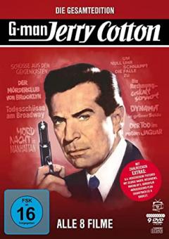 Jerry Cotton - Die Gesamtedition: Alle 8 Filme (9 DVDs) 