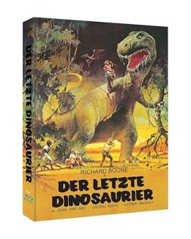 Der letzte Dinosaurier (Limited Mediabook, Cover A) (1977) [Blu-ray] 