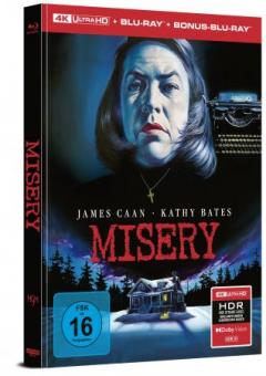 Misery (Limited Mediabook, 4K Ultra HD+Blu-ray) (1990) [4K Ultra HD] 