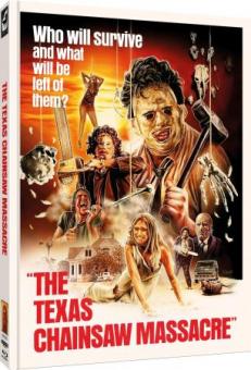 The Texas Chainsaw Massacre (Limited Mediabook, 4K Ultra HD+3 Blu-ray's, Cover B) (1974) [FSK 18] [4K Ultra HD] 