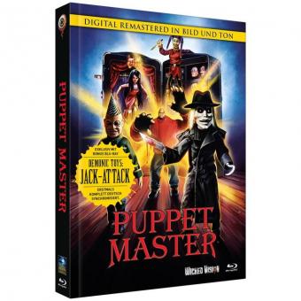 Puppet Master 1 (Unrated) / Demonic Toys: Jack Attack (Limited Mediabook, Double Feature, 2 Discs, Cover A) (1989/2023) [FSK 18] [Blu-ray] 