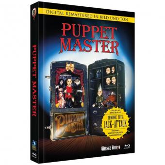 Puppet Master 1 (Unrated) / Demonic Toys: Jack Attack (Limited Mediabook, Double Feature, 2 Discs, Cover B) (1989/2023) [FSK 18] [Blu-ray] 