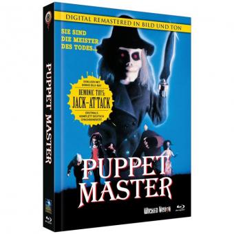 Puppet Master 1 (Unrated) / Demonic Toys: Jack Attack (Limited Mediabook, Double Feature, 2 Discs, Cover C) (1989/2023) [FSK 18] [Blu-ray] 