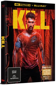 Kill (Limited Mediabook, 4K Ultra HD+Blu-ray) (2023) [FSK 18] [Blu-ray] 