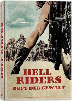 Hell Riders - Brut der Gewalt (Limited Mediabook, Blu-ray+DVD, Cover A) (1984) [FSK 18] [Blu-ray] 