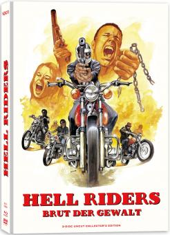 Hell Riders - Brut der Gewalt (Limited Mediabook, Blu-ray+DVD, Cover B) (1984) [FSK 18] [Blu-ray] 