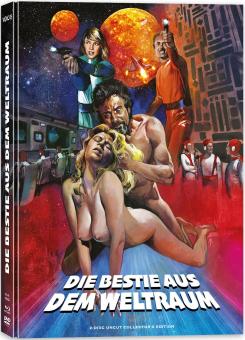 Die Bestie aus dem Weltraum (Limited Mediabook, Blu-ray+DVD, Cover A) (1980) [FSK 18] [Blu-ray] 