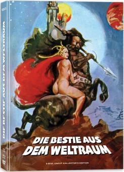 Die Bestie aus dem Weltraum (Limited Mediabook, Blu-ray+DVD, Cover C) (1980) [FSK 18] [Blu-ray] 