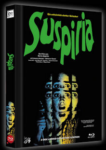 Suspiria (2 Disc Limited Mediabook, Blu-ray+DVD, Cover C) (1977) [FSK 18] [Blu-ray] 