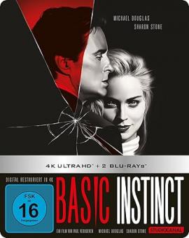 Basic Instinct (Limited Steelbook, 4K Ultra HD+Blu-ray) (1992) [4K Ultra HD] [Gebraucht - Zustand (Sehr Gut)] 