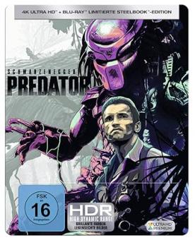 Predator (Uncut, Steelbook, 4K Ultra HD+Blu-ray) (1987) [4K Ultra HD] 