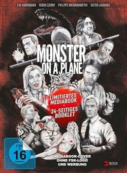 Monster on a Plane (Limited Mediabook, Blu-ray+DVD, Cover B) (2024) [Blu-ray] 