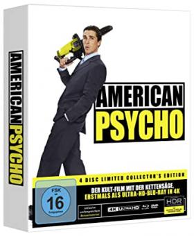American Psycho (Limited Collector's Edition, 4K Ultra HD+Blu-ray+DVD+CD) (2000) [4K Ultra HD] 