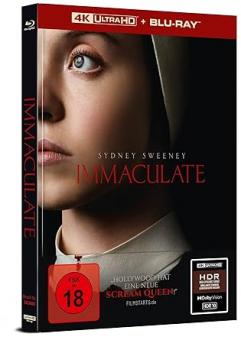 Immaculate (Limited Mediabook, 4K Ultra HD+Blu-ray) (2024) [FSK 18] [4K Ultra HD] 