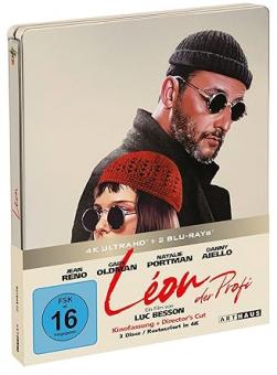 Léon - Der Profi (Definitive Edition, Limited Steelbook, 4K Ultra HD+2 Blu-ray's) (1994) [4K Ultra HD] 