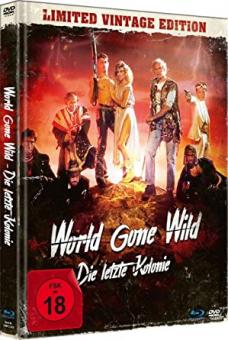 World Gone Wild - Die letzte Kolonie (Uncut Limited Vintage Mediabook mit Blu-ray+DVD, in HD neu abgetastet) (1987) [FSK 18] [Blu-ray] 
