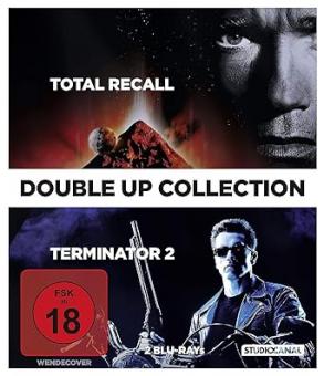 Terminator 2/Total Recall - Double-Up Collection (2 Discs) [FSK 18] [Blu-ray] [Gebraucht - Zustand (Sehr Gut)] 