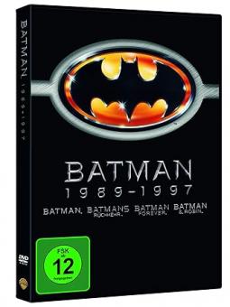 Batman 1989-1997 (4 DVDs) [Gebraucht - Zustand (Sehr Gut)] 