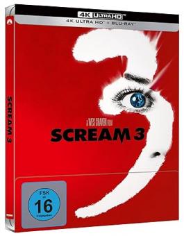 Scream 3 (Limited Steelbook, 4K Ultra HD+Blu-ray) (2000) [4K Ultra HD] 