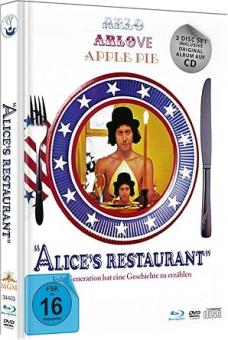 Alice's Restaurant (Limited Mediabook, Blu-ray+DVD+CD) (1969) [Blu-ray] 