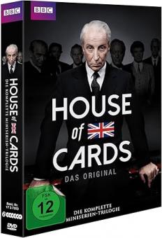 House of Cards - Die komplette Miniserien-Trilogie (6 DVDs) (1990) [Gebraucht - Zustand (Sehr Gut)] 