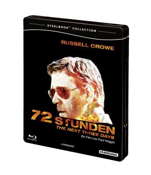 72 Stunden - The Next Three Days (Steelbook) (2010) [Blu-ray] 