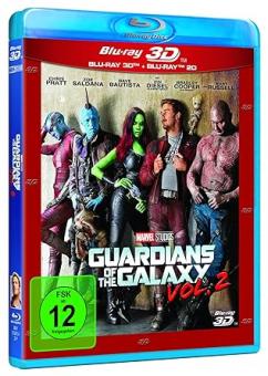 Guardians of the Galaxy 2 (3D Blu-ray+Blu-ray) (2017) [3D Blu-ray] [Gebraucht - Zustand (Sehr Gut)] 