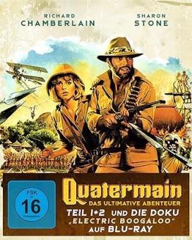 Quatermain - Das ultimative Abenteuer (3 Discs, Teil 1+2+Doku, Digipak) (1985) [Blu-ray] 