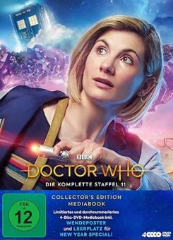 Doctor Who - Staffel 11 (Limitiertes Mediabook inkl. Wendeposter und Leerplatz für New Year Special) (4 DVDs) 