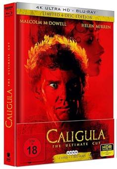 Caligula (4 Disc Limited Uncut Mediabook, 4K Ultra HD+3 Blu-ray's) (1979) [FSK 18] [4K Ultra HD] 