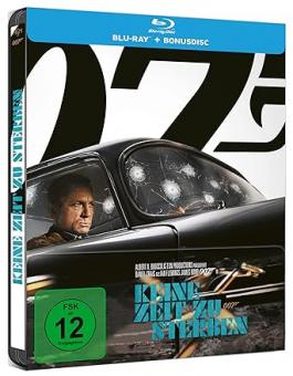 James Bond - Keine Zeit zu sterben (Limited Steelbook, 2 Discs) (2021) [Blu-ray] [Gebraucht - Zustand (Sehr Gut)] 