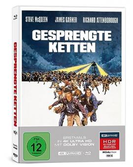 Gesprengte Ketten (Limited Mediabook, 4K Ultra HD+Blu-ray) (1963) [4K Ultra HD] 