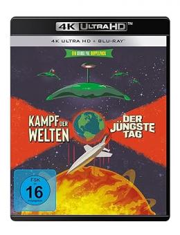 Kampf der Welten (1953) / Der Jüngste Tag (1951) [4K Ultra HD] + [Blu-ray] 