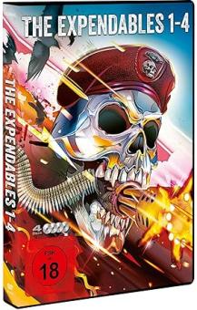 The Expendables 1-4 (4 DVDs) [FSK 18] 