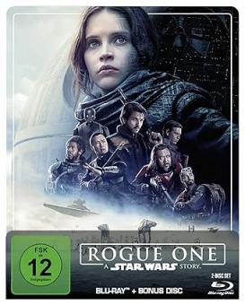 Rogue One - A Star Wars Story (Limited Steelbook, 2 Discs) (2016) [Blu-ray] [Gebraucht - Zustand (Sehr Gut)] 