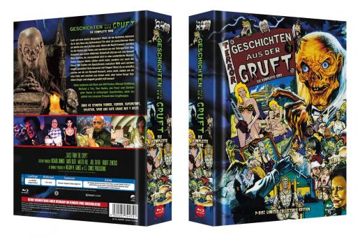 Geschichten aus der Gruft - Die komplette Serie (7 Disc Limited Mediabook, Cover C) [FSK 18] [Blu-ray] 