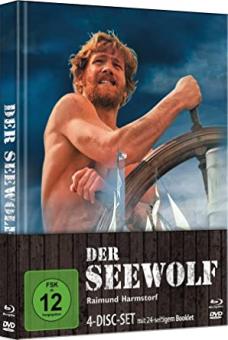 Der Seewolf (4 Discs Limited Mediabook, 2 Blu-ray's+2 DVDs, Cover C) (1971) [Blu-ray] 