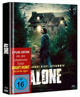 Alone - Du kannst nicht entkommen (Limited Mediabook, 2 Discs) (2020) [Blu-ray] 
