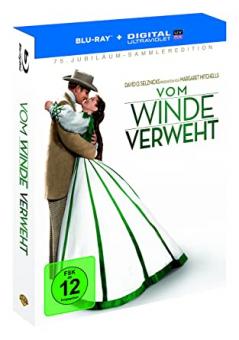 Vom Winde verweht (75th Anniversary Sammleredition, 3 Discs+Booklet) (1939) [Blu-ray] 