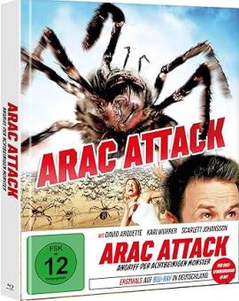 Arac Attack - Angriff der achtbeinigen Monster (Limited Mediabook, Blu-ray+DVD, Cover A) (2002) [Blu-ray] 