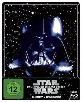 Star Wars: Episode V - Das Imperium schlägt zurück (Limited Steelbook, 2 Discs) (1980) [Blu-ray] [Gebraucht - Zustand (Sehr Gut)] 