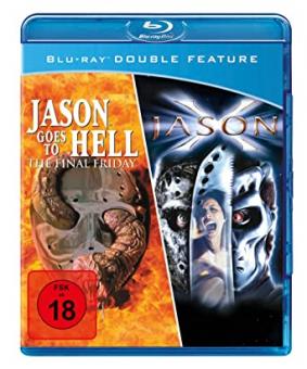 Jason goes to Hell/Jason X (Double Feature) [FSK 18] [Blu-ray] 