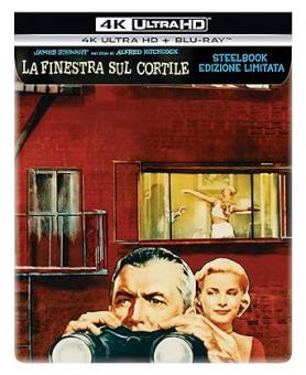 Das Fenster zum Hof (Limited Steelbook, 4K Ultra HD+Blu-ray) (1954) [EU Import mit dt. Ton] [4K Ultra HD] 
